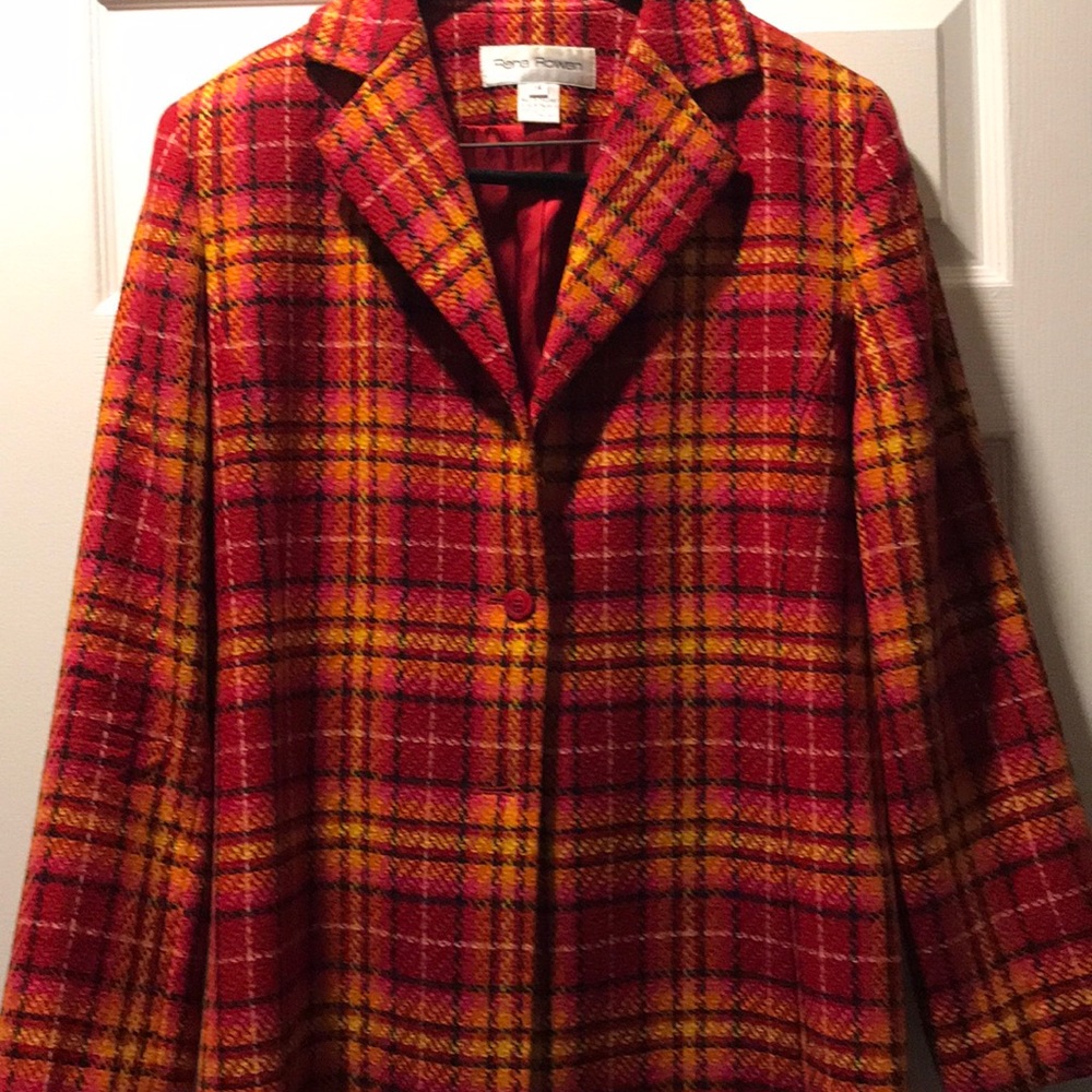 Plaid Blazer